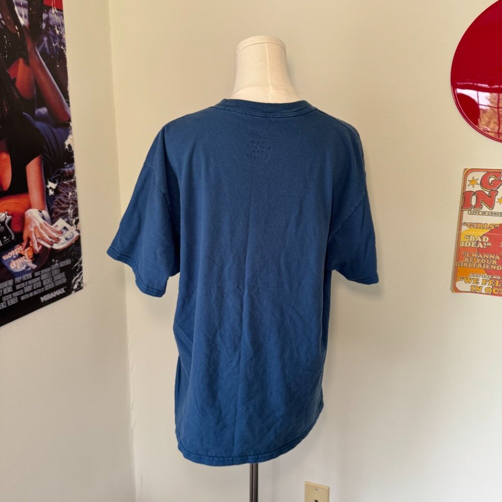 Disney Parks WDW Mickey Mouse Blue Graphic T Shirt - Picture 3 of 10